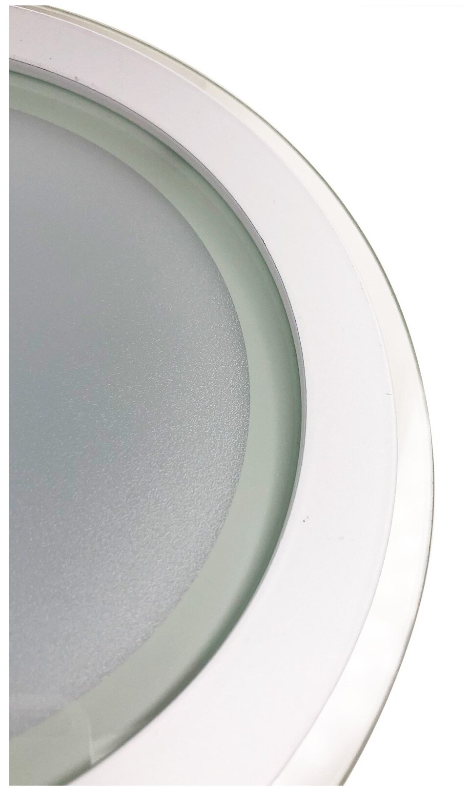Светильник Elvan 705R-12W-4000-Wh, LED, 12 Вт, 4000, цвет арматуры: белый, цвет плафона: бесцветный - фотография № 2