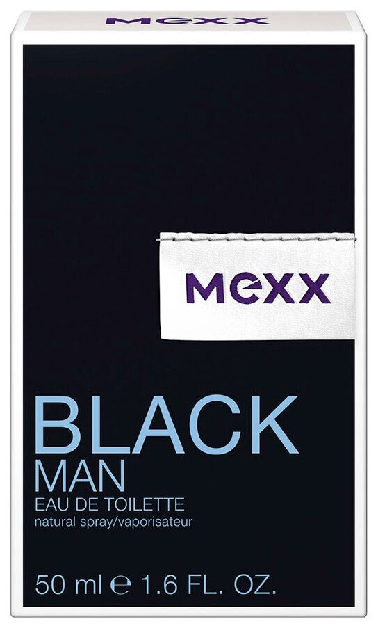 Туалетная вода MEXX Black Man 50 - фотография № 2