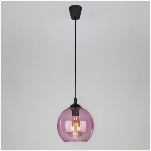 Светильник TK Lighting Cubus 4443, E27, 60 Вт, кол-во ламп: 1 шт., цвет: черный/розовый