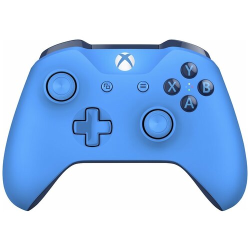 Microsoft Xbox One Controller, синий, 1 шт. xbox игра microsoft shenmue 1