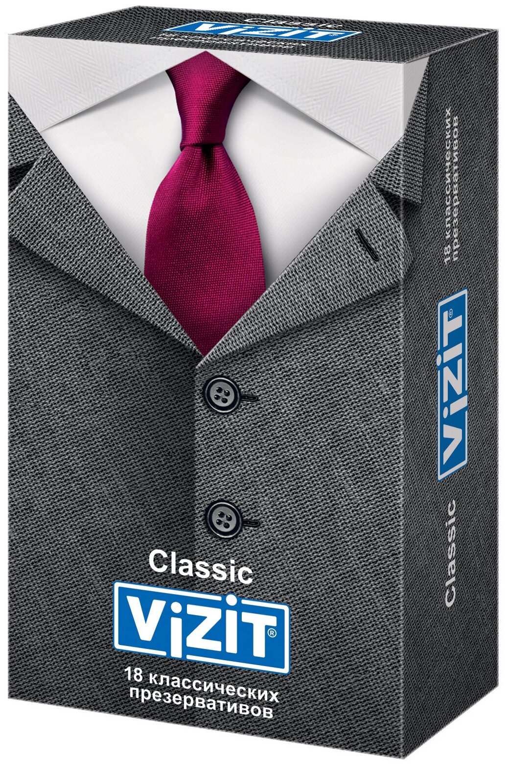 VIZIT Classic Презервативы Классические, 18 шт