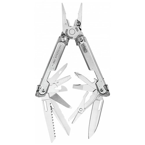 Мультитул пассатижи LEATHERMAN Free P4 (832642) серебристый