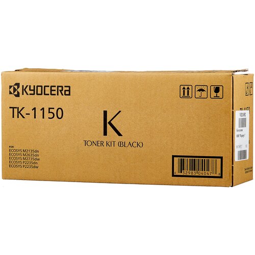 Картридж KYOCERA TK-1150, 3000 стр, черный картридж sakura tn3330 3000 стр черный