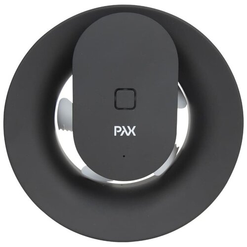 Вентилятор накладной PAX Norte Black (таймер, датчик влажности, программируемый, Bluetooth управление)