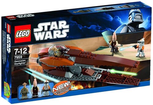 LEGO Star Wars 7959 Звездный истребитель Джеонозианцев, 155 дет.