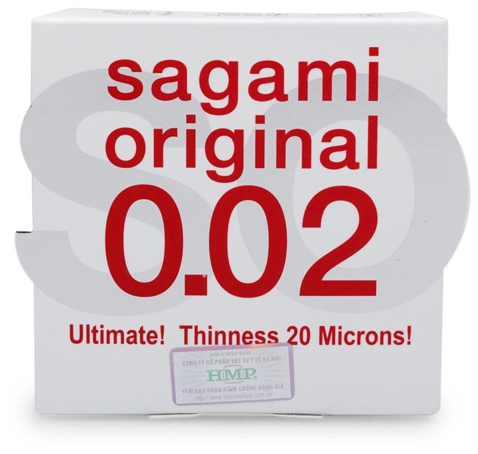 Полиуретановый презерватив Sagami Original 002 - 1 шт.