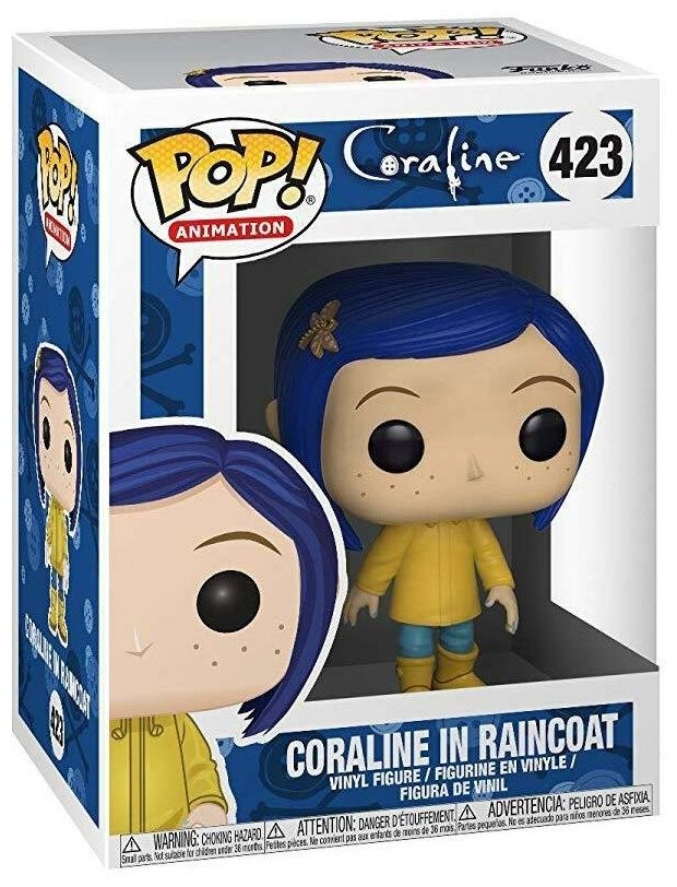 Фигурка Funko POP! Coraline - Coraline in Raincoat 32813 — купить в ...