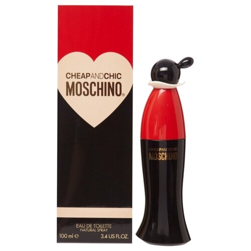 MOSCHINO туалетная вода Cheap&Chic, 100 мл, 90 г moschino женская парфюмерия moschino cheap and chic i love москино чип энд шик ай лав лав 100 мл