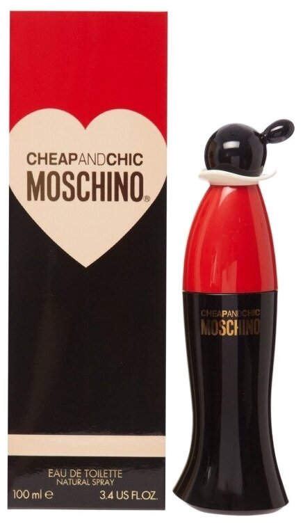 MOSCHINO туалетная вода Cheap&Chic, 100 мл, 90 г