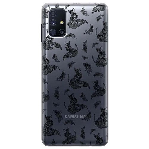 RE: PA Чехол - накладка Transparent для Samsung Galaxy M51 с 3D принтом Foxes and feathers re pa чехол накладка transparent для samsung galaxy a51 с 3d принтом foxes and feathers