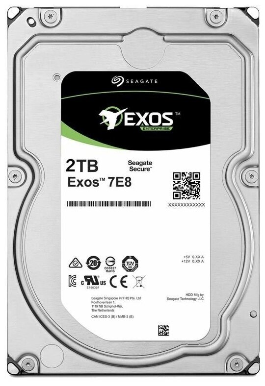 Жесткий диск Seagate Exos 7E8 2 ТБ ST2000NM004A