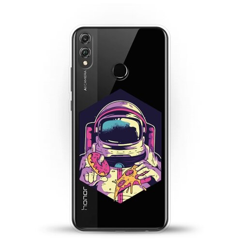 фото Силиконовый чехол еда астронавта на honor 8x andy & paul
