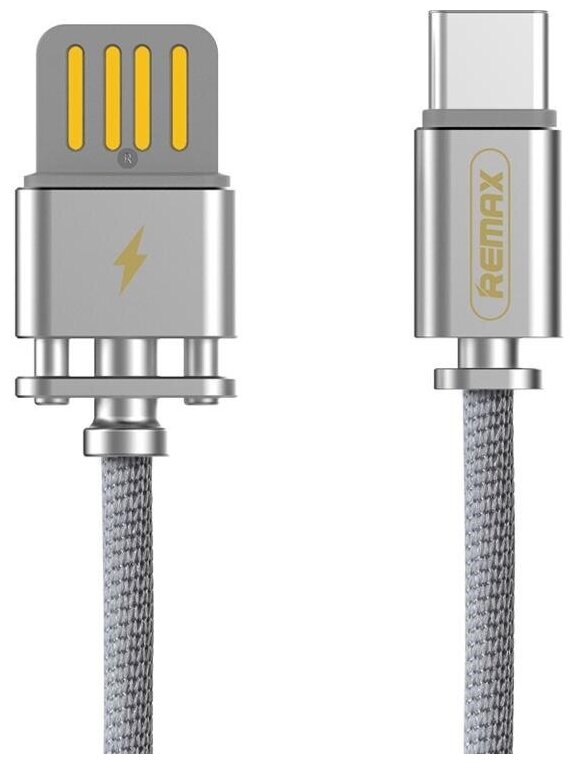 USB кабель REMAX Dominator Series Cable RC-064a USB Type-C (серебряный)