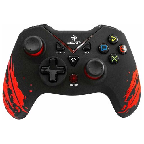 Геймпад DEXP Ventriloquist черныйкрасный 4999₽