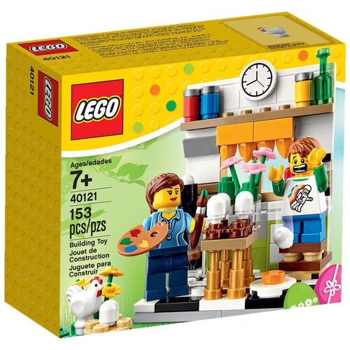 LEGO Seasonal 40121 Раскрашивая пасхальные яйца, 153 дет.