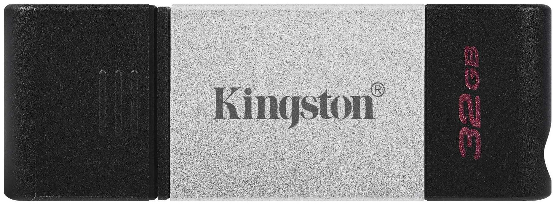 Флешка USB KINGSTON DataTraveler 80 128ГБ, USB3.0, черный - фото №1