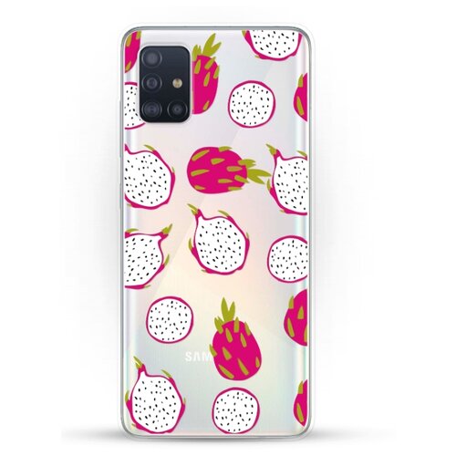 фото Силиконовый чехол питайя на samsung galaxy a51 andy & paul