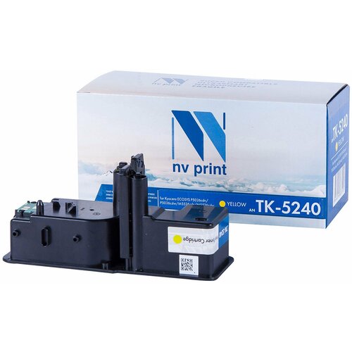 Тонер-картридж NV PRINT (NV-TK-5240Y) для KYOCERA ECOSYS P5026cdn/w/M5526cdn, желтый, ресурс 3000 стр.