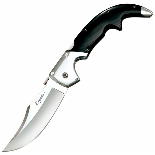 Нож складной Cold Steel Large Espada черный нож hold out 6 crucible cpm s35vn black g 10 11g6 от cold steel