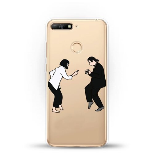 фото Силиконовый чехол винсент и миа на huawei y6 prime (2018) andy & paul
