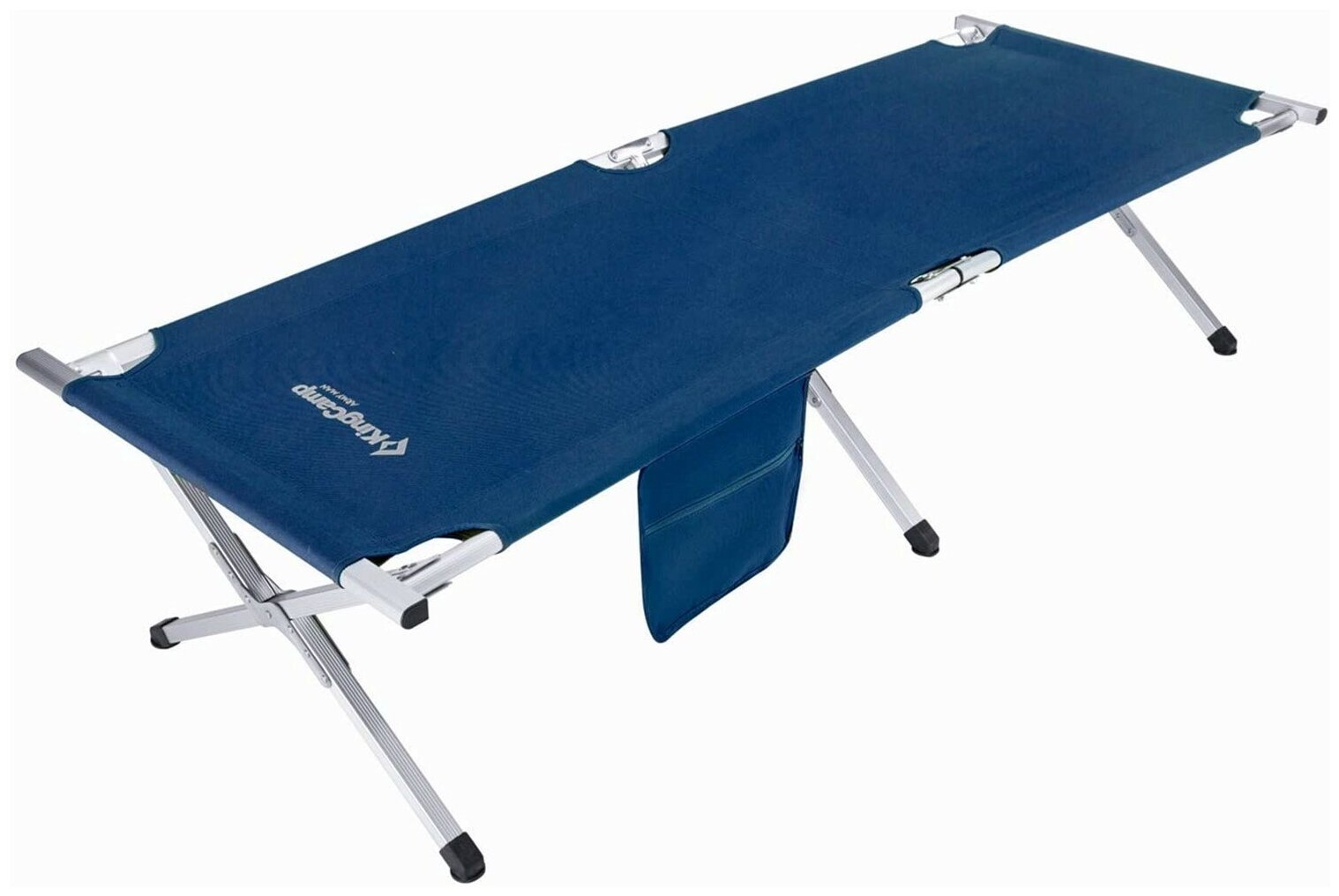    King Camp Armyman Camping Bed 3806A Blue