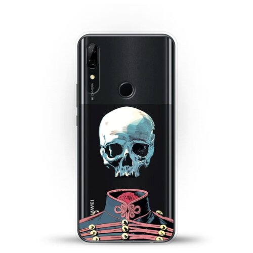 фото Силиконовый чехол череп на huawei p smart z andy & paul