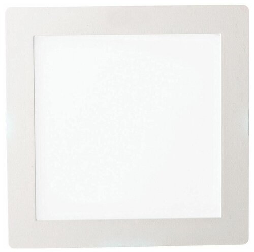 Светильник IDEAL LUX Groove 20W Square 3000K, LED, 20 Вт, 3000, теплый белый, цвет арматуры: белый, цвет плафона: белый