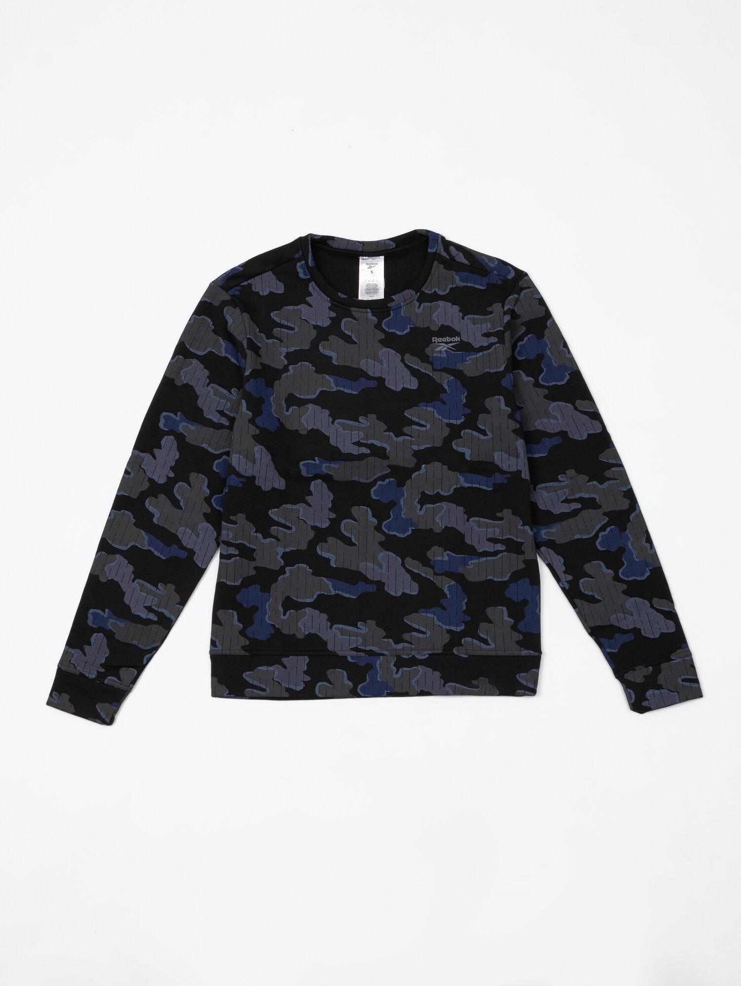 Толстовка спортивная Reebok RI Motion Camo Crew