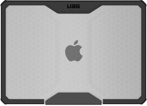 Чехол UAG Plyo для MacBook Air 13' M2 2022 прозрачный/черный (Ice/Black), 134007114340