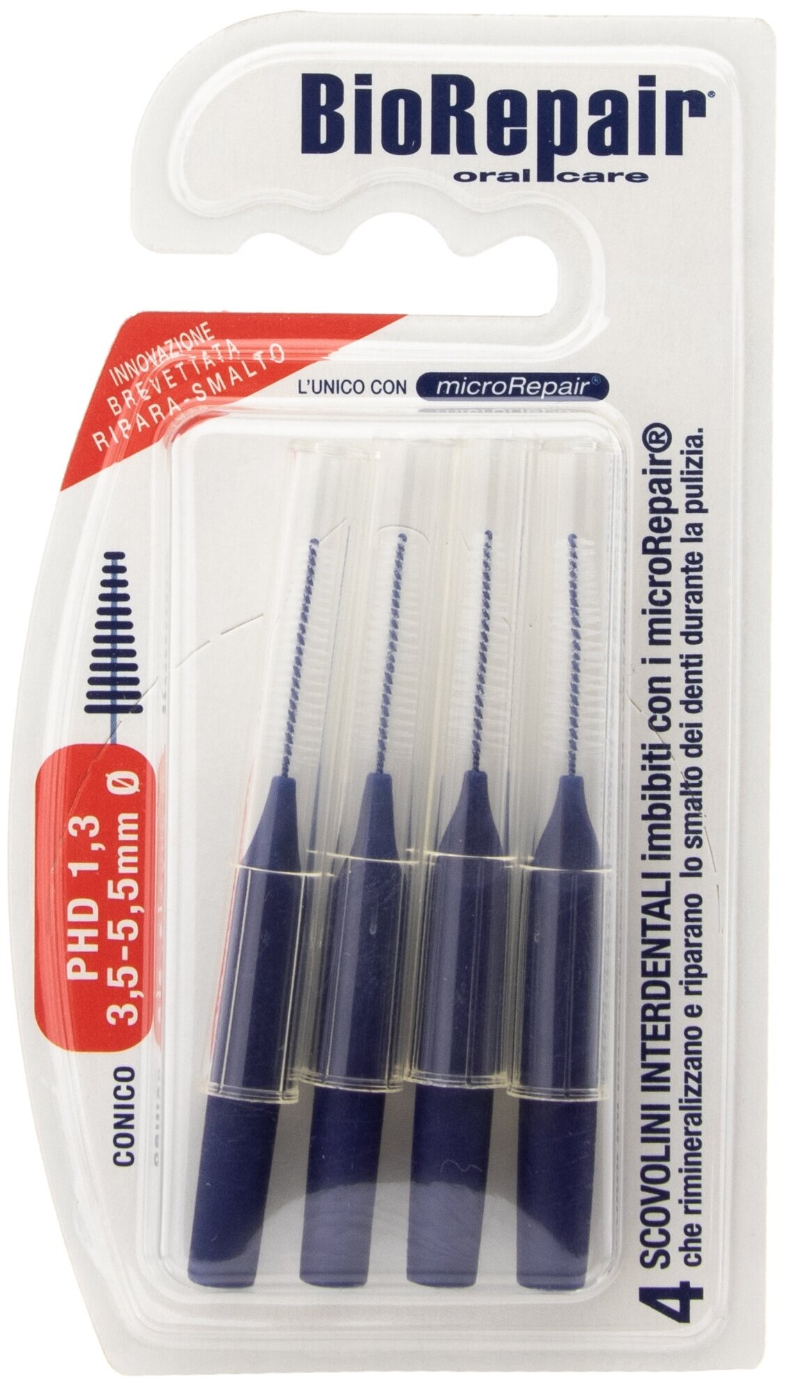   Biorepair Interdental conico 3.5 - 5.5 mm, , 4 .