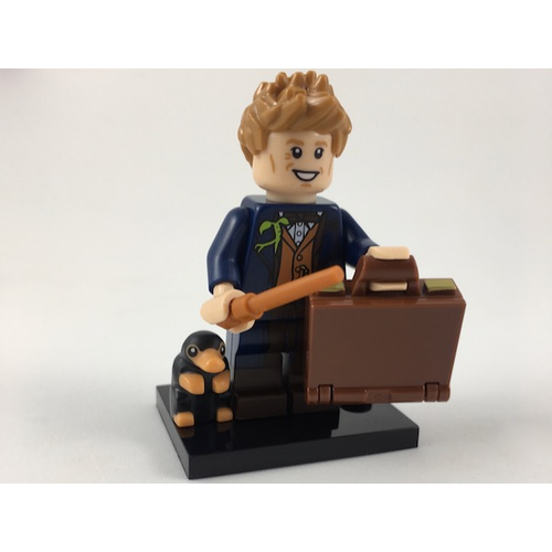 Минифигурка Лего Lego colhp-17 Newt Scamander, Harry Potter, Series 1 (Complete Set with Stand and Accessories)