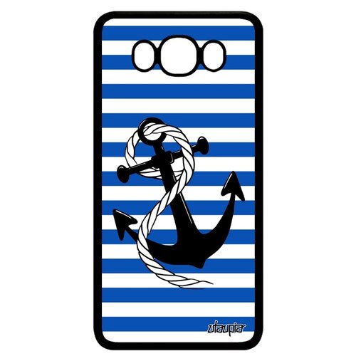 фото Чехол на смартфон galaxy j7 2016, "якорь" океан море utaupia