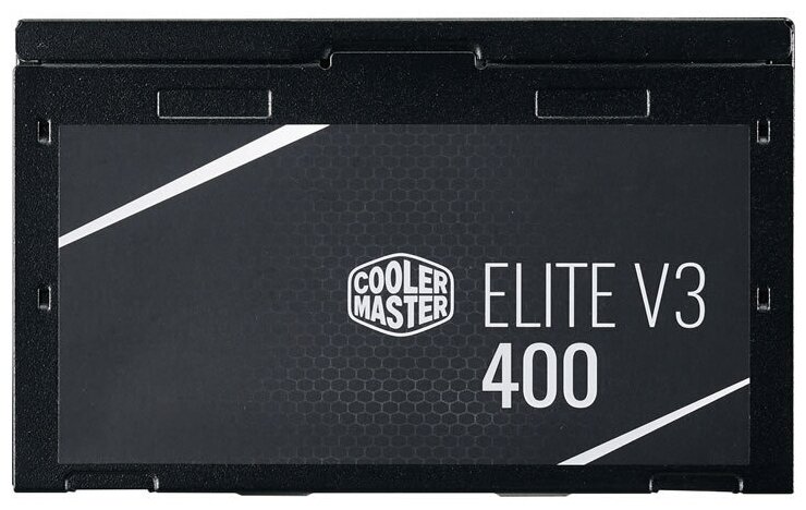 Блок питания Cooler Master Elite V3 400, 400W, ATX, 120mm, 3xSATA, 1xPCI-E(6+2), APFC