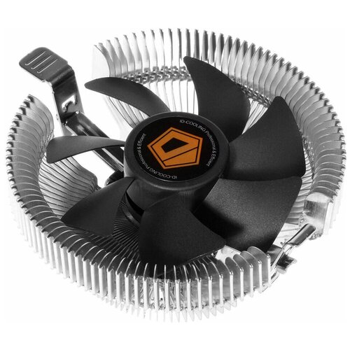 Кулер для процессора ID-COOLING DK-01, черный long service life super quiet computer pc cpu cooler cooling fan heatsink for intel lga775 1155 amd am2 am3 754