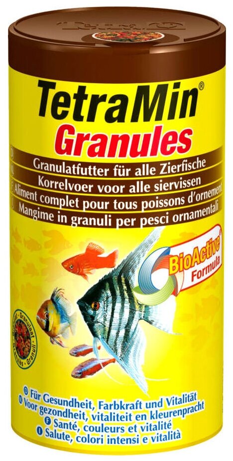 TetraMin Granules корм для всех видов рыб в гранулах 1 л - фотография № 2