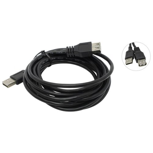 SVEN <00457> Кабель удлинительный USB 2.0 A-->A 3м