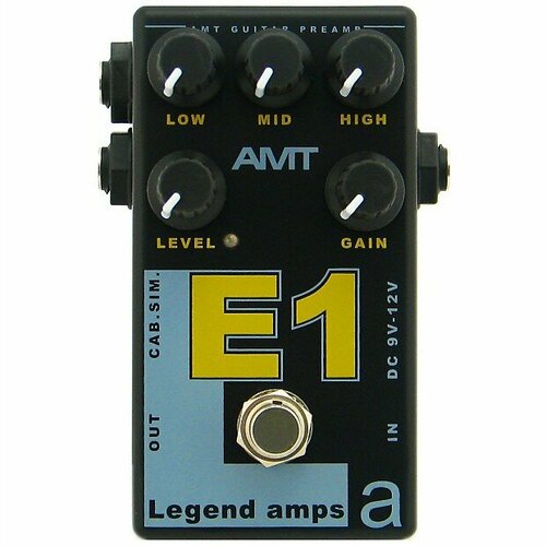 AMT Electronics E1 Legend Amps Гитарный предусилитель (Engl) amt electronics предусилитель m1 legend amps 1 шт