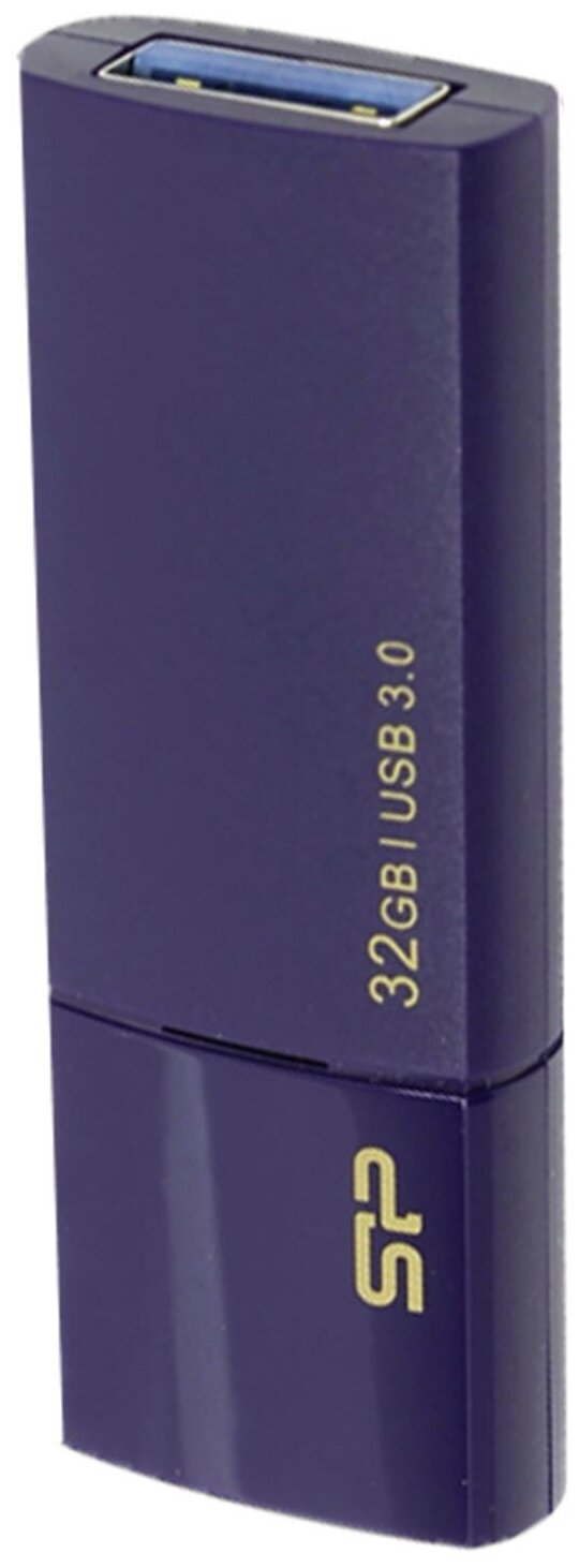 USB Flash Drive 32Gb - Silicon Power Blaze B05 USB 3.0 Blue SP032GBUF3B05V1D