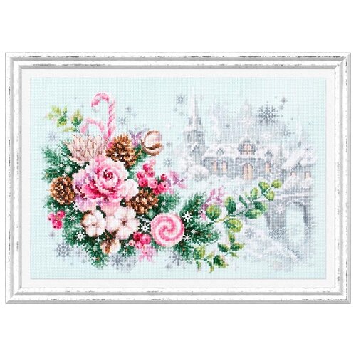 фото 100-244 набор для вышивания чудесная игла 'рождественское настроение'32х22см