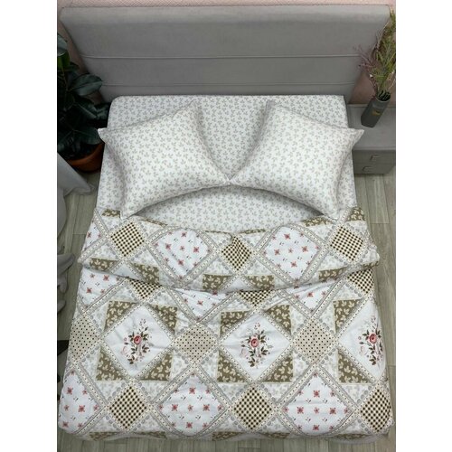 белый, бежевый, коричневый