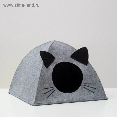 Изображение товара Домик для животных из войлока "Палатка ушастая", 38 х 28 х 38 см