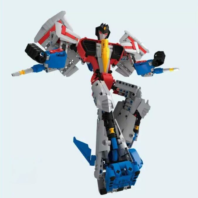 Конструктор-трансформер ONEBOT Transformers Commander Battle Angel Building Blocks (OBHZZ03HZB) - фото №6