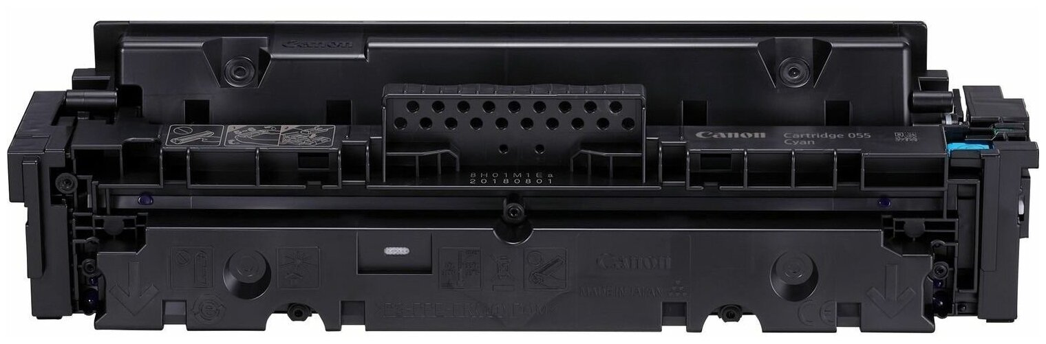 Картридж лазерный Canon 055 C 3015C002 голубой (2100стр.) для Canon MF746Cx/MF744Cdw/MF742Cdw/LBP664Cx/663Cdw - фото №2