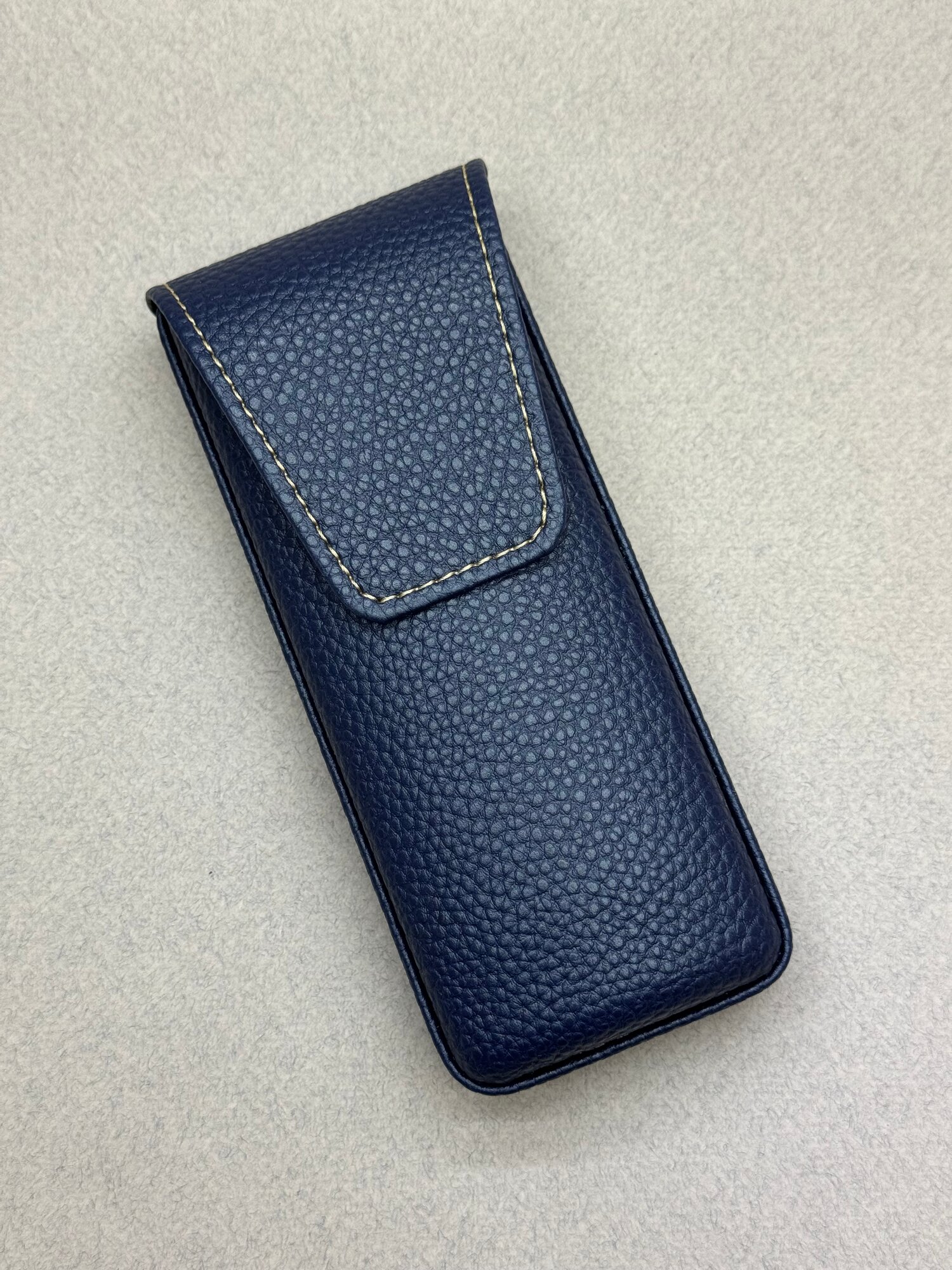 Футляр для очков вертикальный Синий