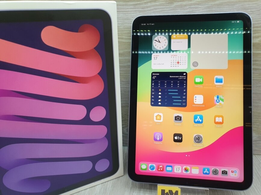 8.3 Планшет Apple iPad mini (6-го поколения) (2021) 4/64Gb Wi-Fi Серый
