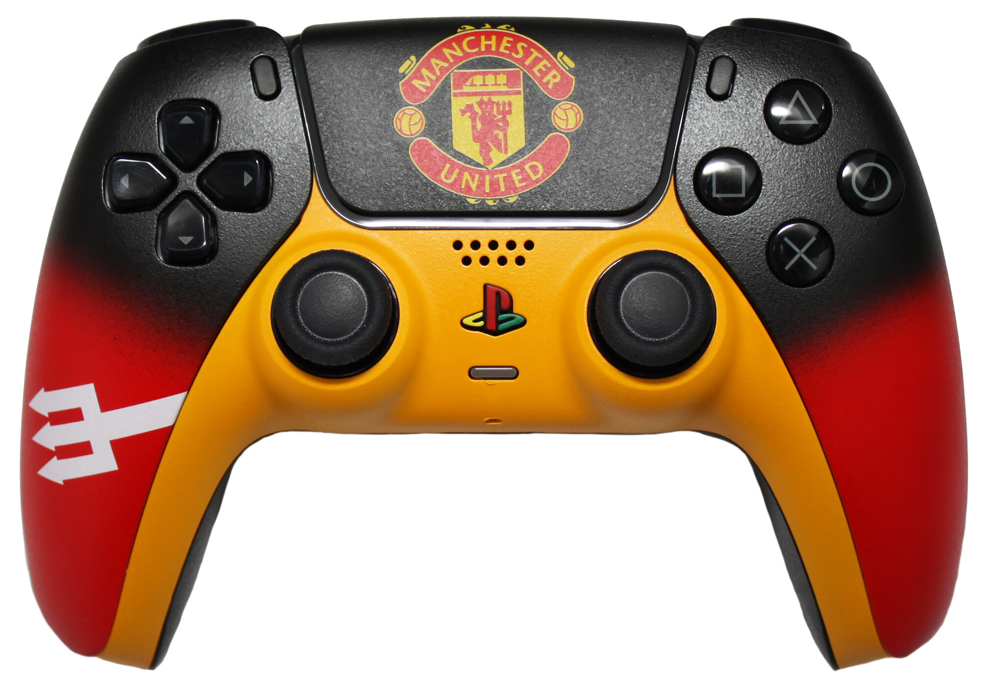 Геймпад Джойстик Sony DualSense Wireless Controller (Манчестер Черный/Красный) PS5
