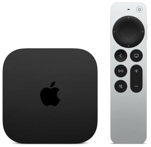 ТВ-приставка Apple TV 4K 64GB, 2022 г, черный