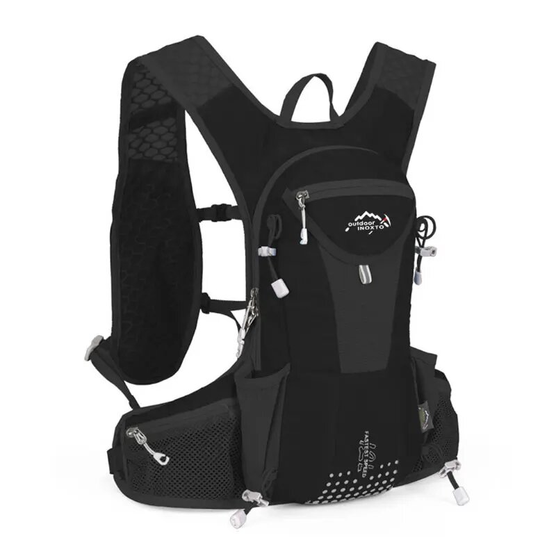 Водонепроницаемый рюкзак Scione для бега Черный Black