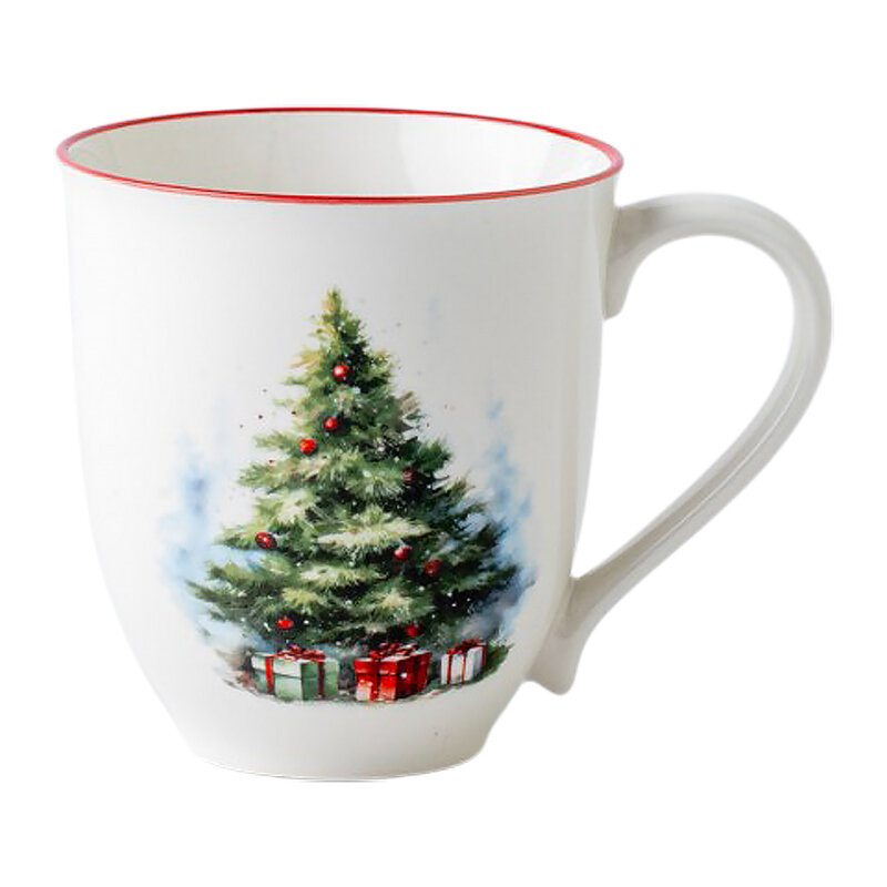 Набор кружек Коллекция 2шт 350мл фарфор (СИ):6/18, стильный и прочный — фото 1