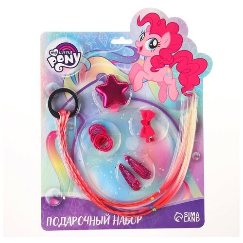 Подарочный набор аксессуаров для волос Пинки Пай, My Little Pony набор для творчества детские тату my little pony пинки пай 70 переводок hasbro